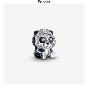 Pandora Sparkling Cute Panda Charm